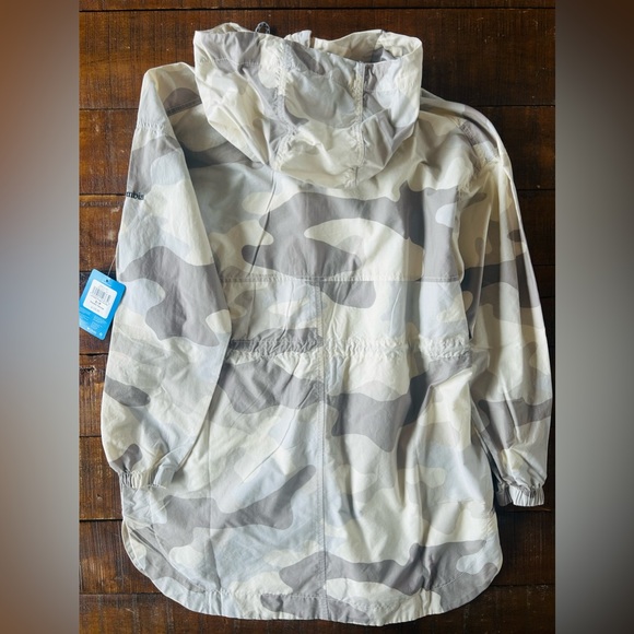 Columbia Little Fields Ivory Camo Hooded Jacket Small - Picture 8 of 11